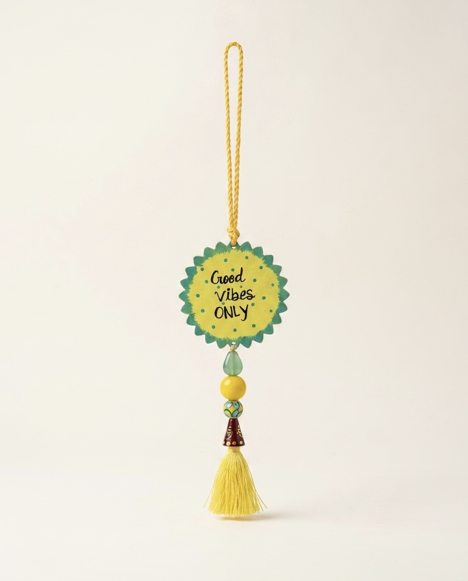 Good Vibes Only — Car Hangings, handmade by JK Craft